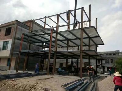 一體成形裝配式鋼混結構建筑4層住宅、4-6層廠房、6-11層辦公樓工藝流程圖集